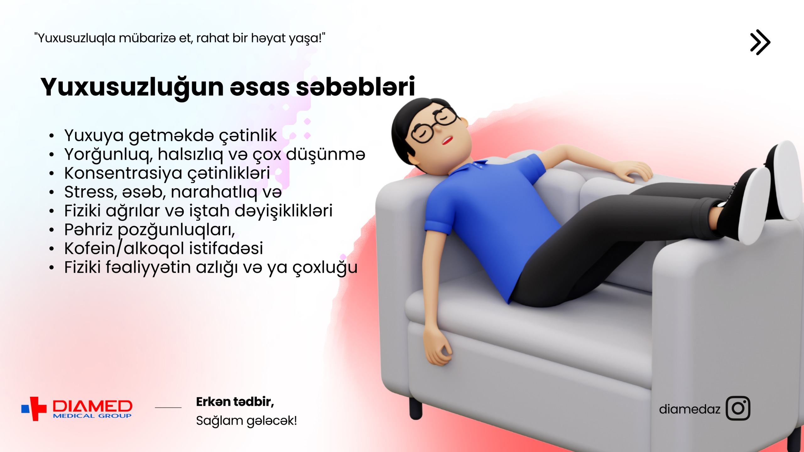 Yuxusuzluğun əsas səbəbləri